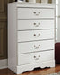 Anarasia Five Drawer Chest