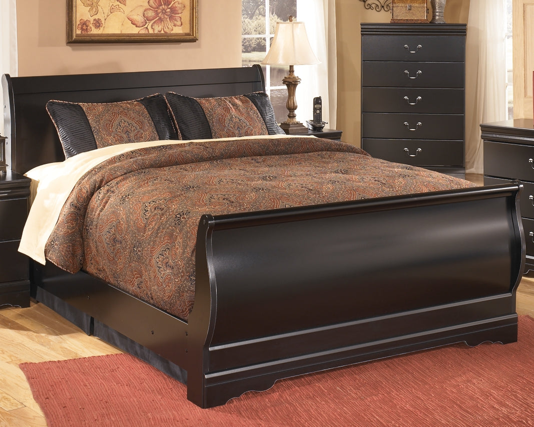 Huey Vineyard  Sleigh Bed