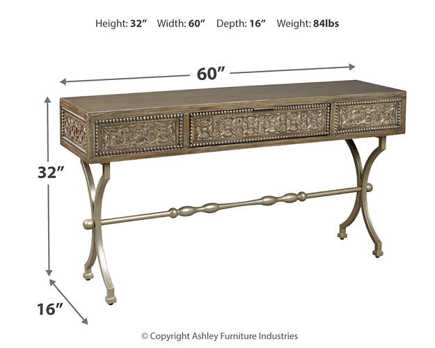 Quinnland Console Sofa Table