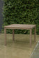 Aria Plains Square Dining Table w/UMB OPT