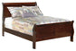 Alisdair  Sleigh Bed With Mirrored Dresser