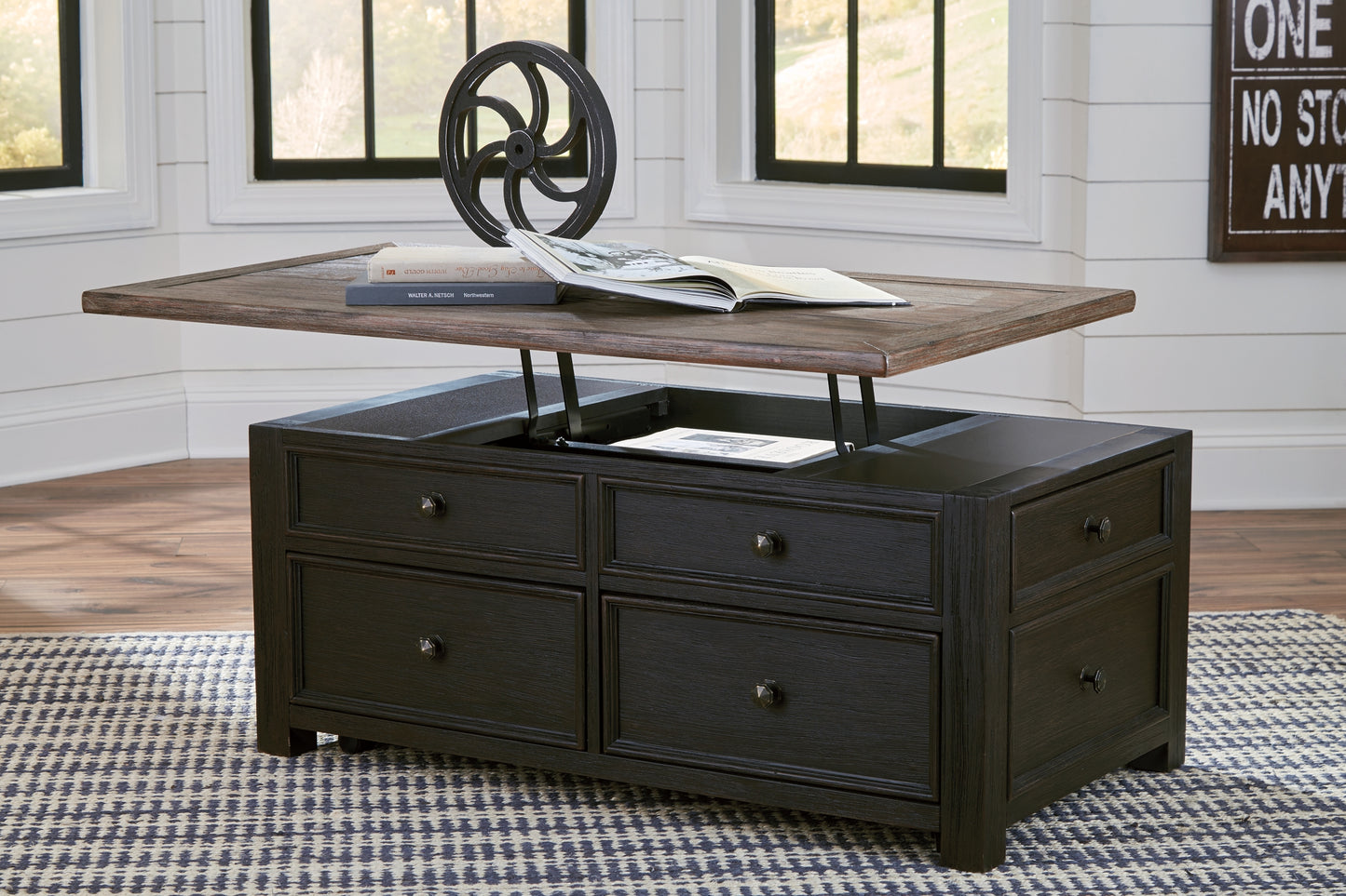 Tyler Creek Coffee Table with 1 End Table