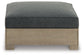 Citrine Park Ottoman with Cushion