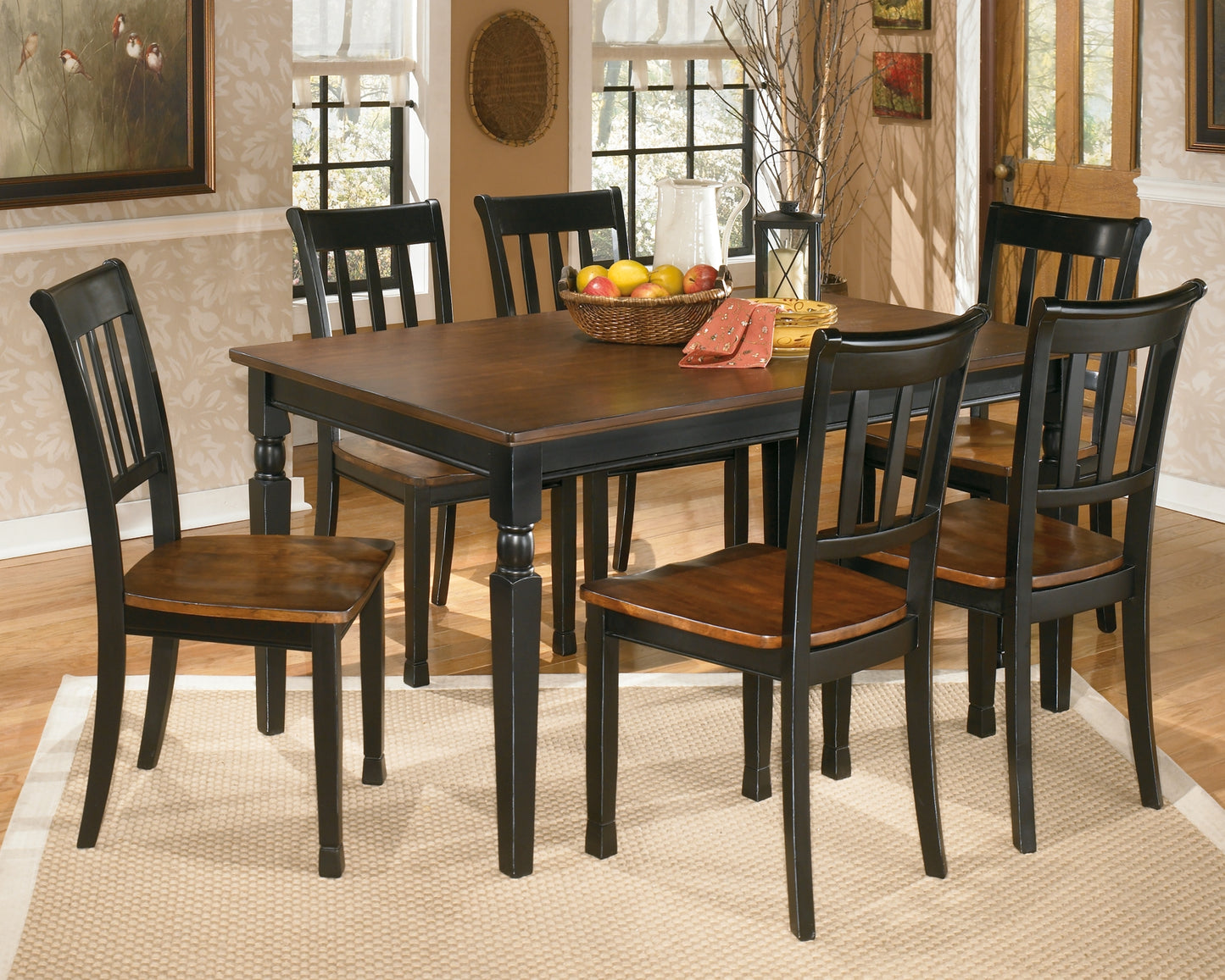 Owingsville Dining Table and 6 Chairs