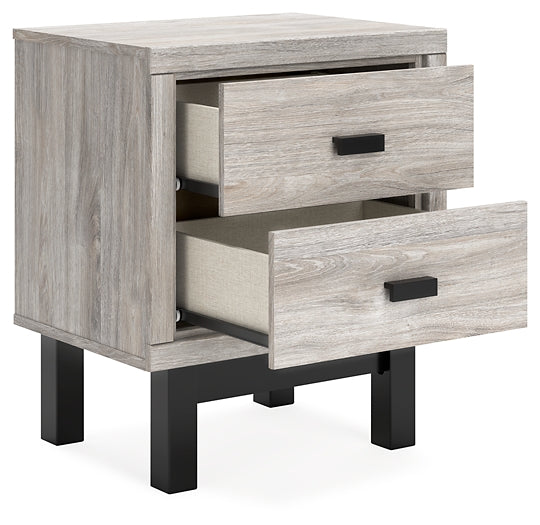 Vessalli Two Drawer Night Stand