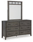 Montillan Dresser and Mirror