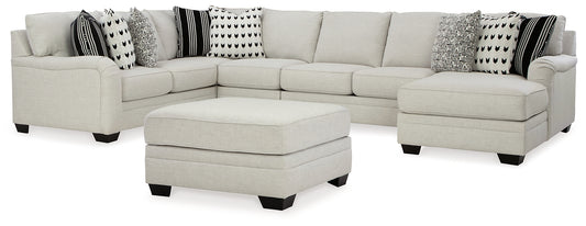 Huntsworth 5-Piece Sectional with Ottoman