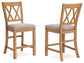 Havonplane Upholstered Barstool (2/CN)