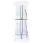 Prescott Rectangular Home Bar Table White High Gloss