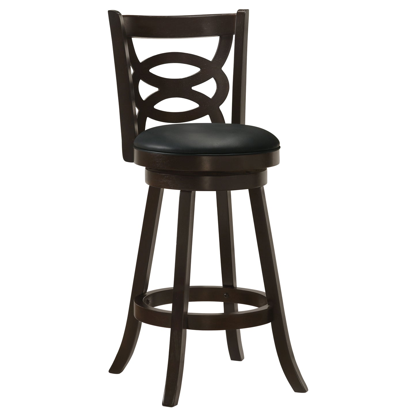 Calecita Wood Swivel Bar Stool Cappuccino (Set of 2)