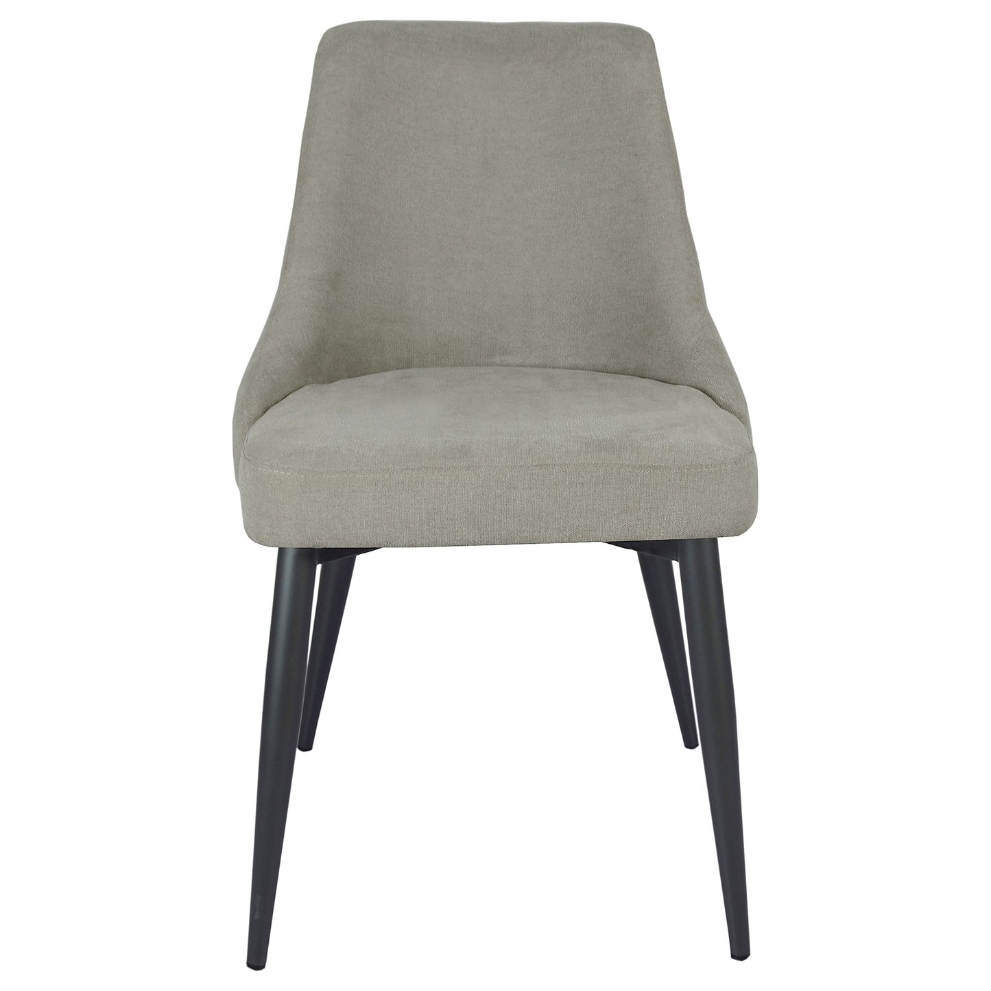 Cosmo Upholstered Dining Side Chair Light Grey (Set of 2)