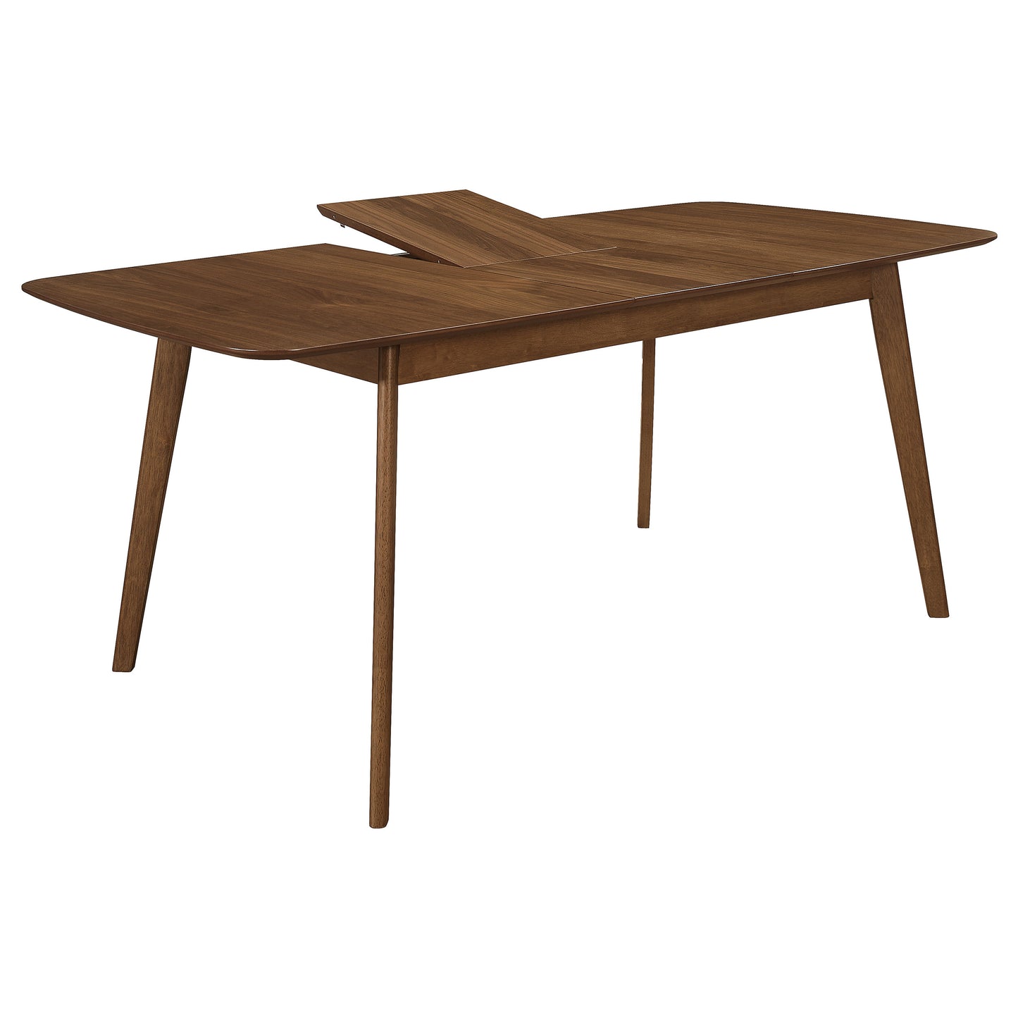 Redbridge 75-inch Extension Leaf Dining Table Natural Walnut