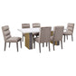 Carla Velvet Upholstered Dining Side Chair Ash (Set of 2)