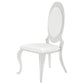 Anchorage Upholstered Dining Chair Cream White (Set of 2)