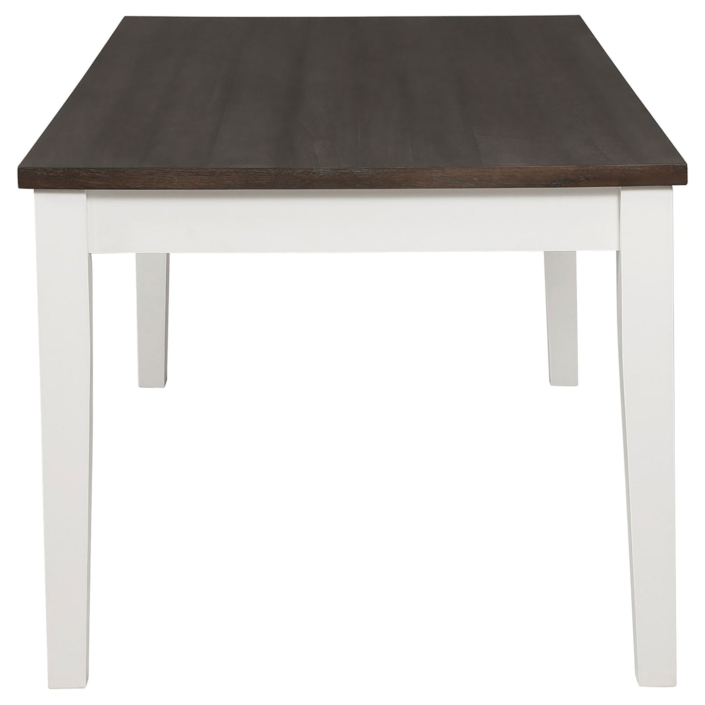 Kingman 72-inch 4-drawer Dining Table Distressed White