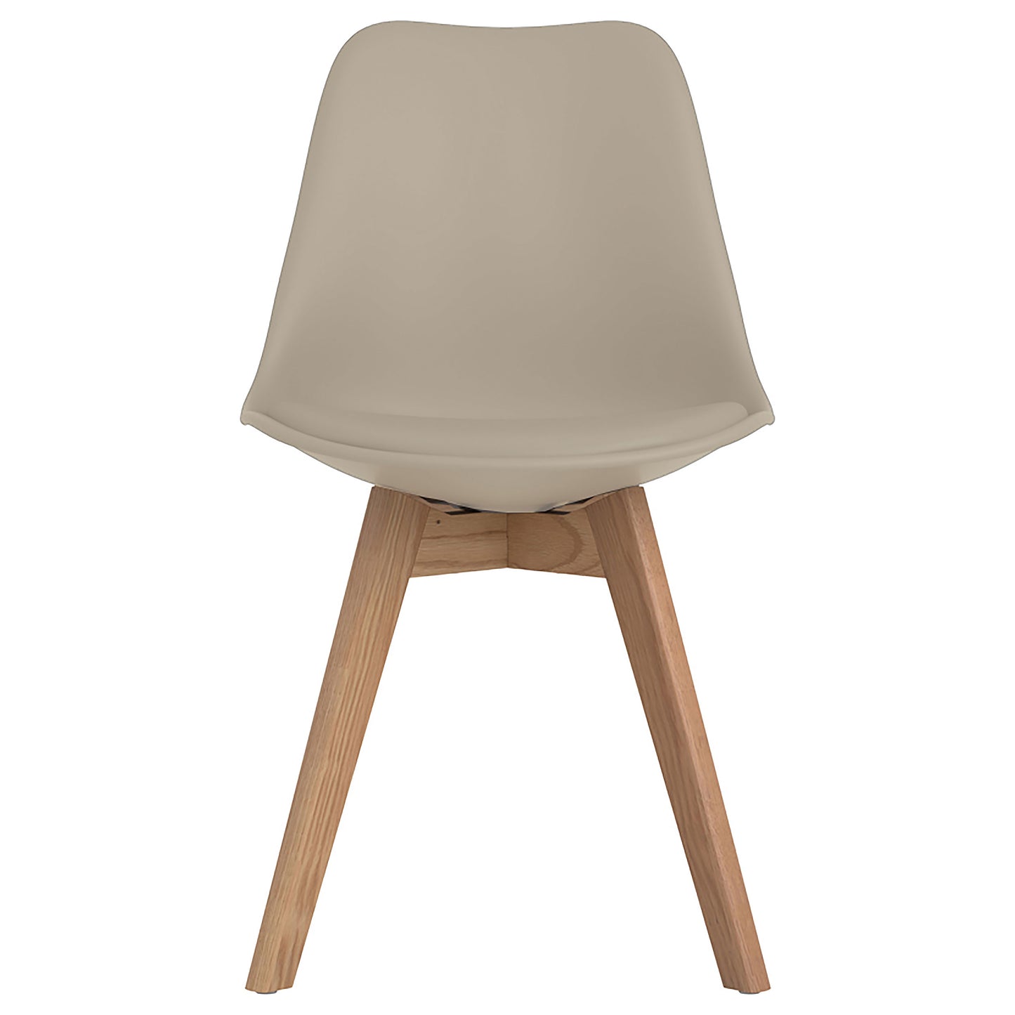 Caballo Polypropylene Dining Side Chair Tan (Set of 2)