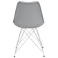 Juniper Polypropylene Dining Side Chair Grey (Set of 2)