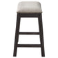 Elliston Backless Counter Stool Dark Grey (Set of 2)