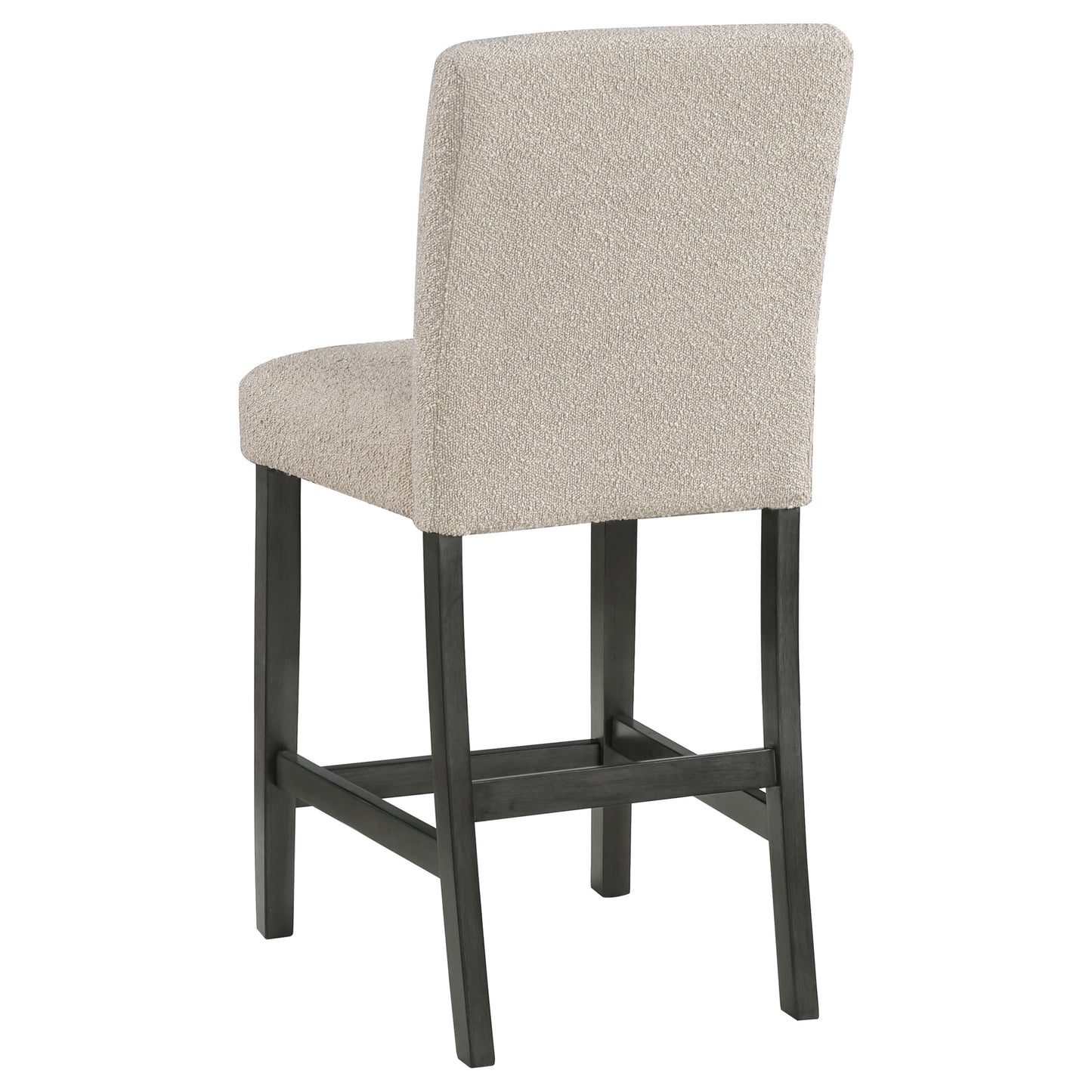 Alba Boucle Upholstered Counter Chair Beige (Set of 2)