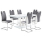 Brooklyn Upholstered Dining Side Chair Grey (Set of 4)