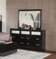 Barzini Dresser Mirror Black