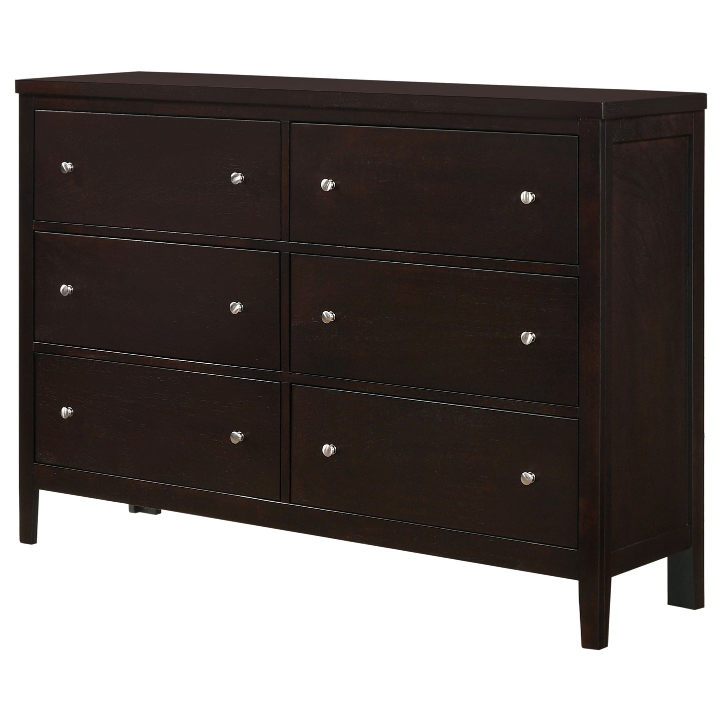 Carlton 6-drawer Dresser Cappuccino