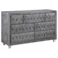 Deanna 4-piece California King Bedroom Set Grey