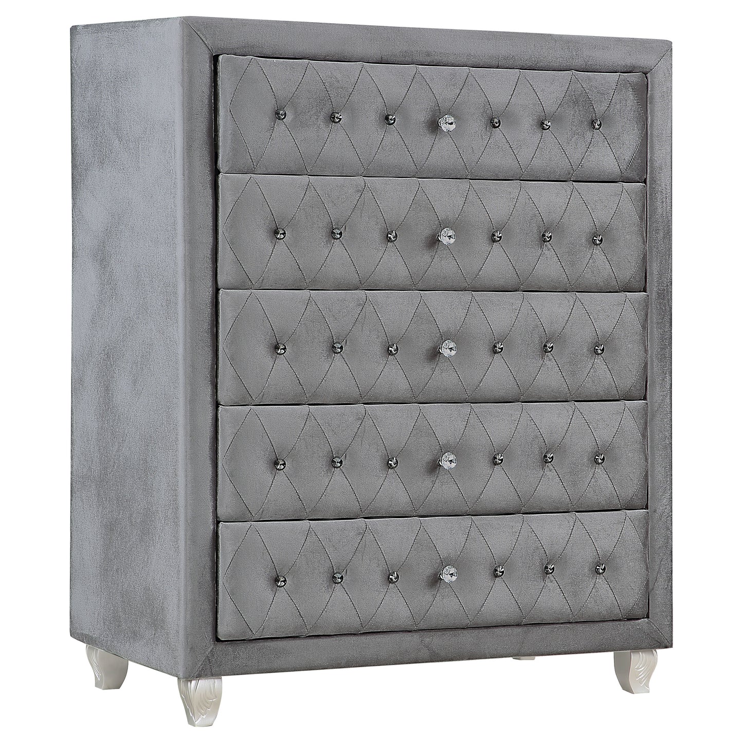 Deanna 5-piece Queen Bedroom Set Grey