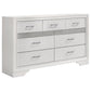 Miranda 4-piece Twin Bedroom Set White