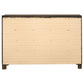 Woodmont 8-drawer Dresser Rustic Golden Brown