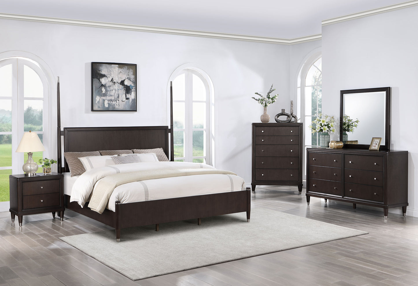 Emberlyn 5-piece Eastern King Bedroom Set Brown