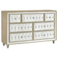 Antonella 5-piece Eastern King Bedroom Set Ivory