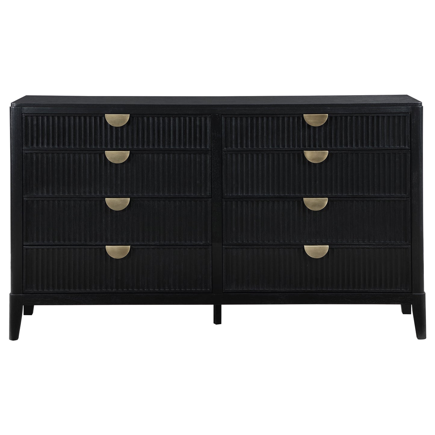 Brookmead 8-drawer Dresser Black