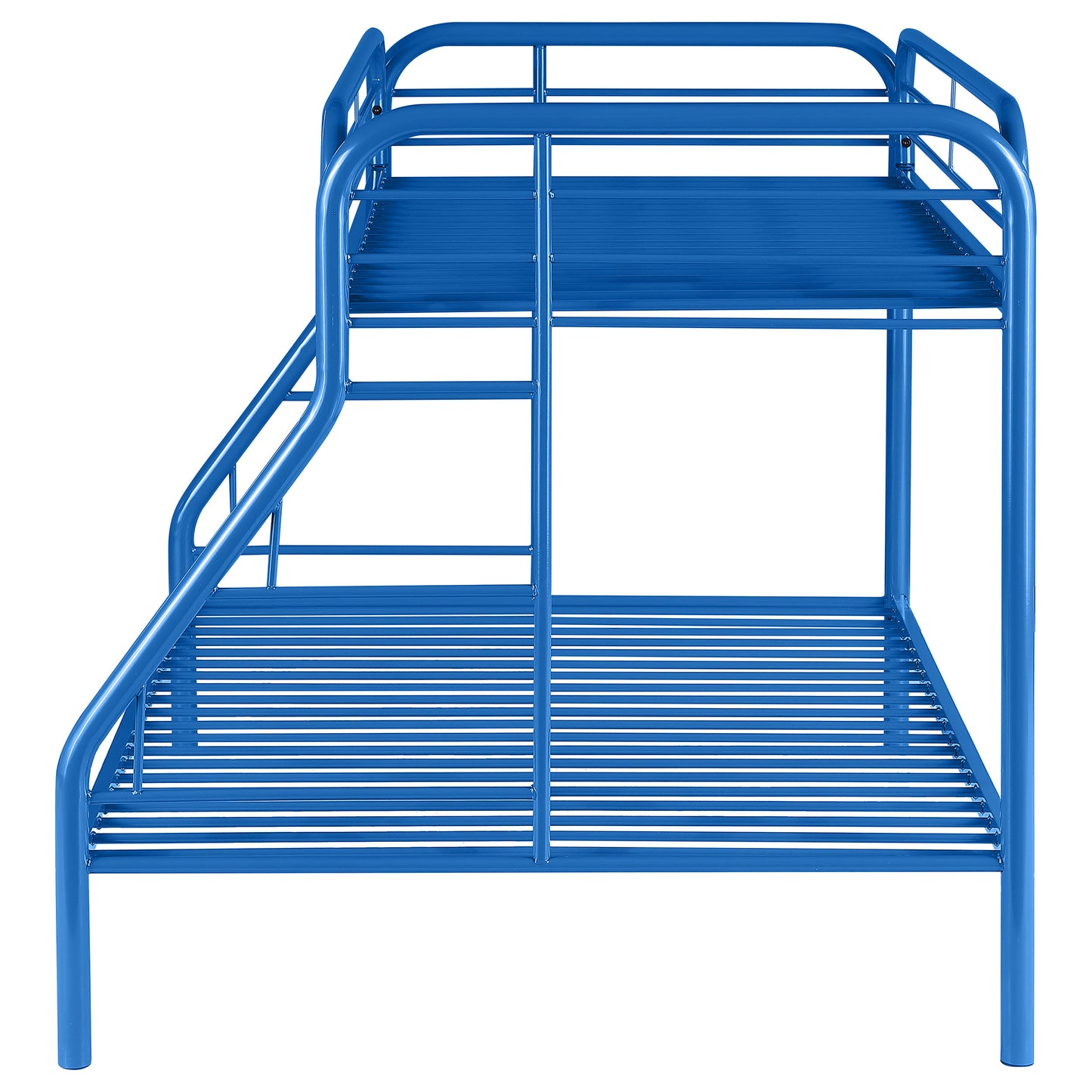 Morgan Metal Twin Over Full Bunk Bed Blue