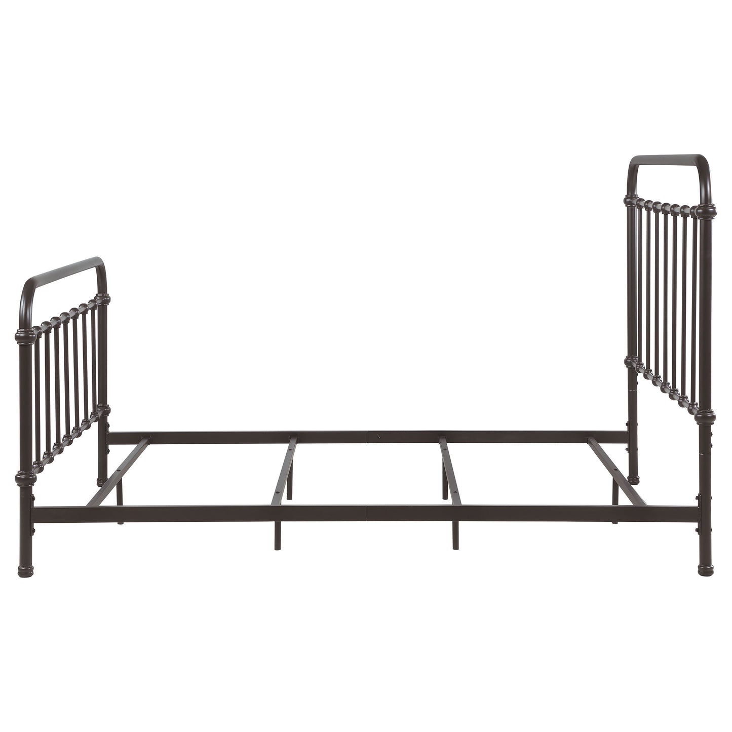 Livingston Metal Queen Open Frame Bed Dark Bronze