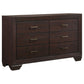 Dorian 5-piece California King Bedroom Set Dark Cocoa