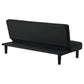 Stanford Upholstered Tufted Convertible Sofa Bed Black