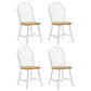 Cinder Wood Dining Side Chair White (Set of 4)