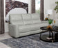 Greenfield Upholstered Power Reclining Sofa Dove Grey