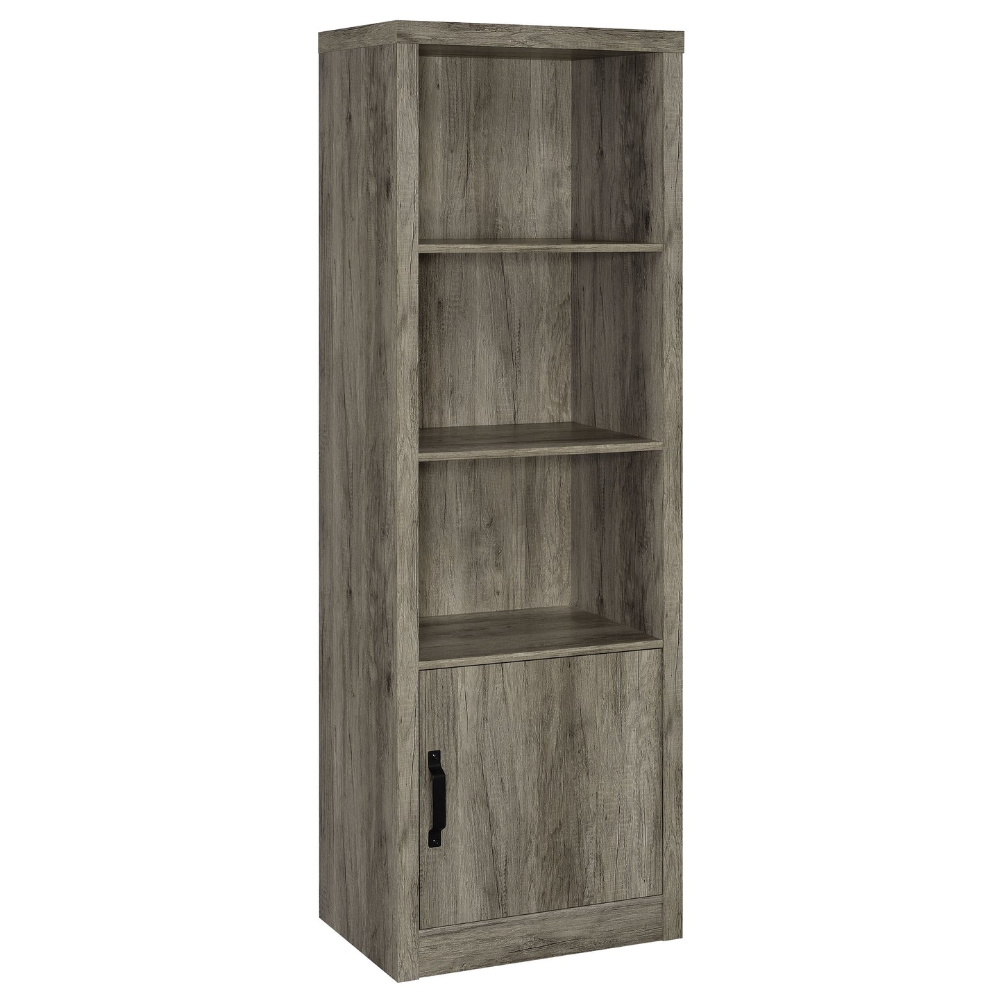 Burke 3-piece 59" TV Entertainment Center Grey Driftwood