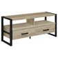 James 2-drawer Engineered Wood 48" TV Stand Distressed Pine