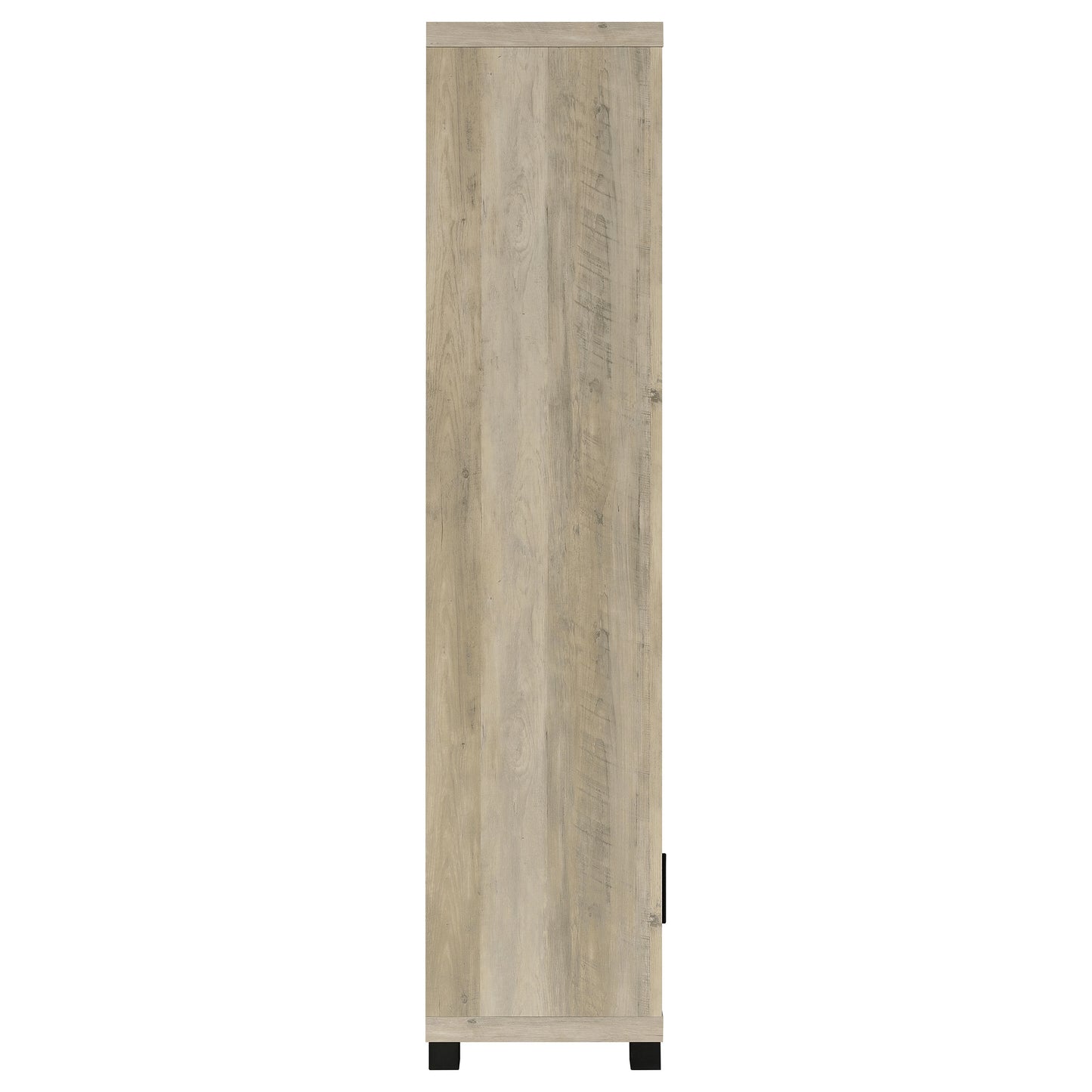 Sachin 3-shelf Engineered Wood Media Tower Distressed Pine