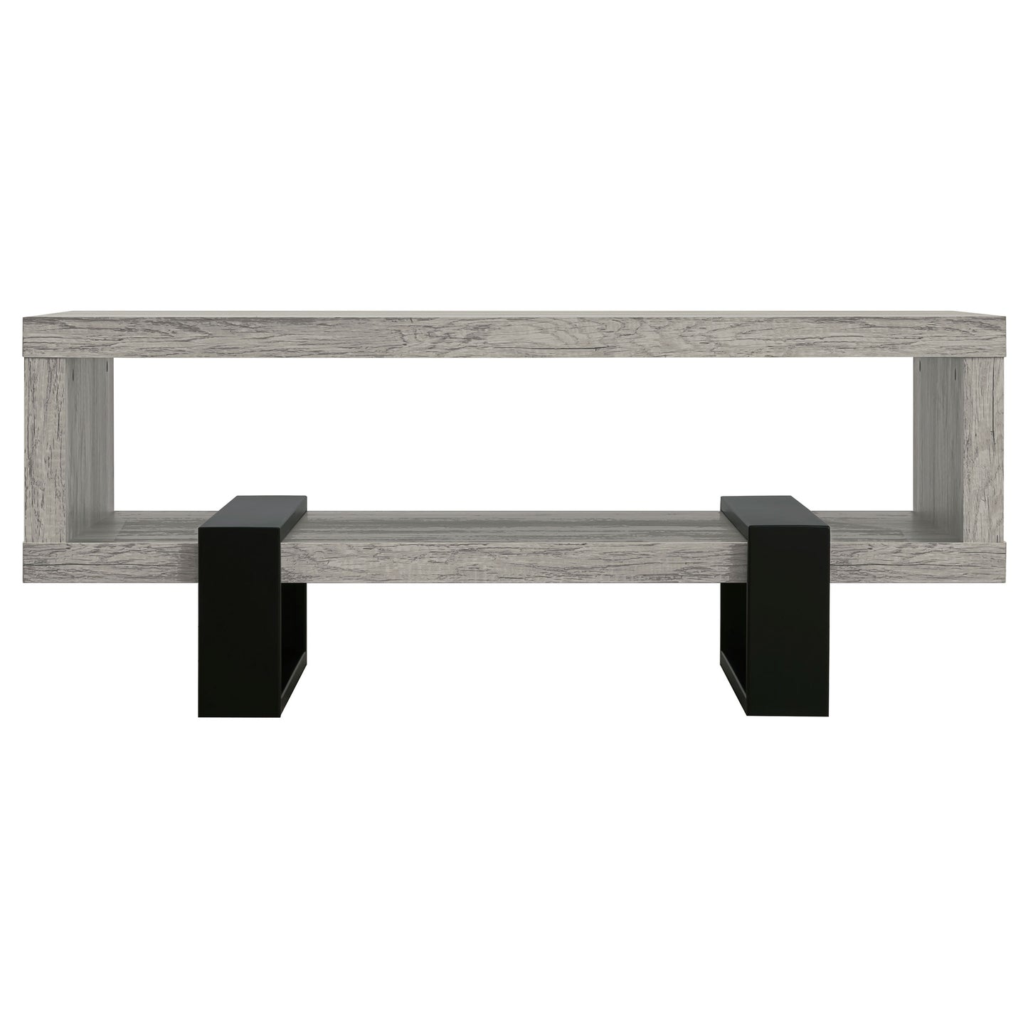 Dinard Engineered Wood Coffee Table Grey Driftwood