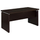 Skylar 55-inch Computer Desk with Keyboard Drawer Cappuccino