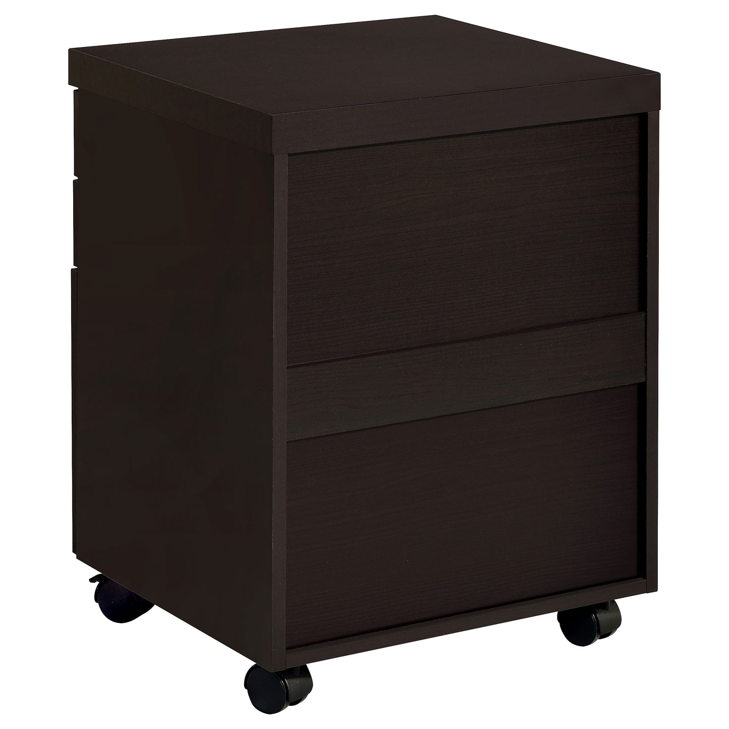 Skylar 3-drawer Home Office Mobile File Cabinet Cappuccino