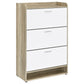 Denia 3-tier Engineered Wood Shoe Cabinet White