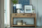 Esther 3-drawer Wood Console Table Natural Sheesham