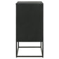 Alcoa 3-drawer Multi-Purpose Tall Accent Cabinet Black