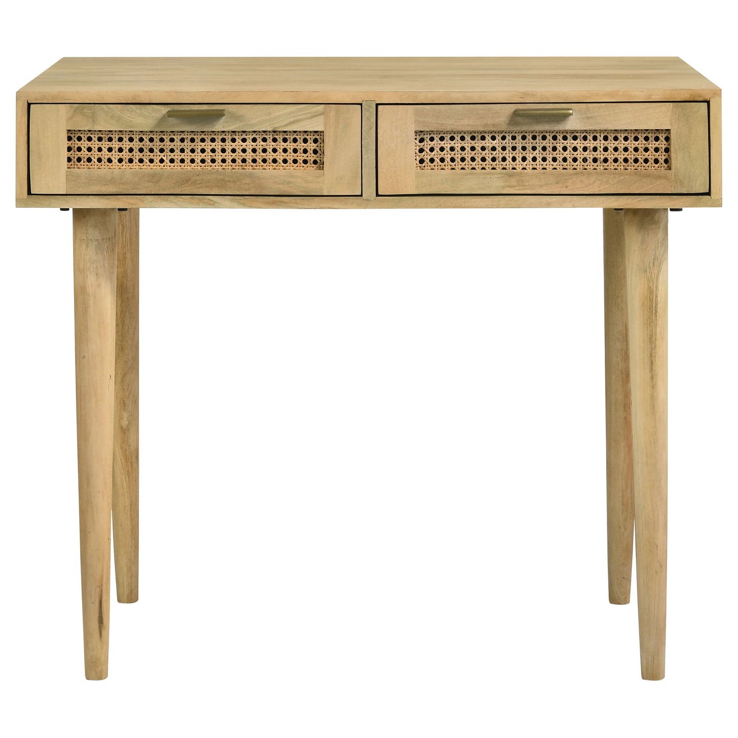 Zamora 2-drawer Entryway Console Accent Table Natural