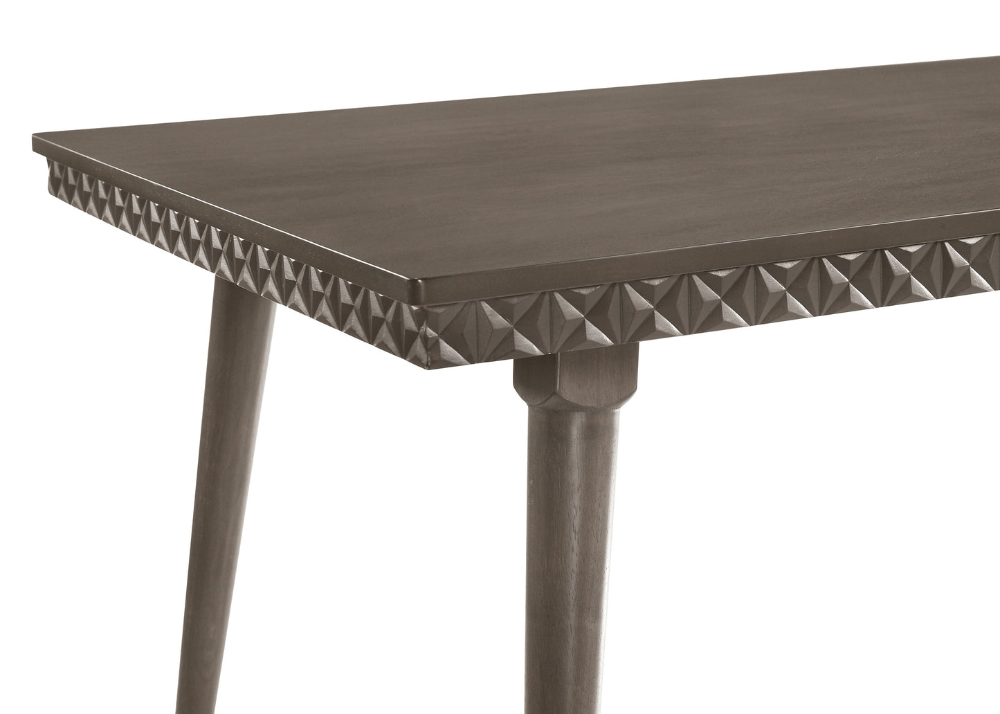 Onslow 59-inch Rectangular Wood Dining Table Dark Brown